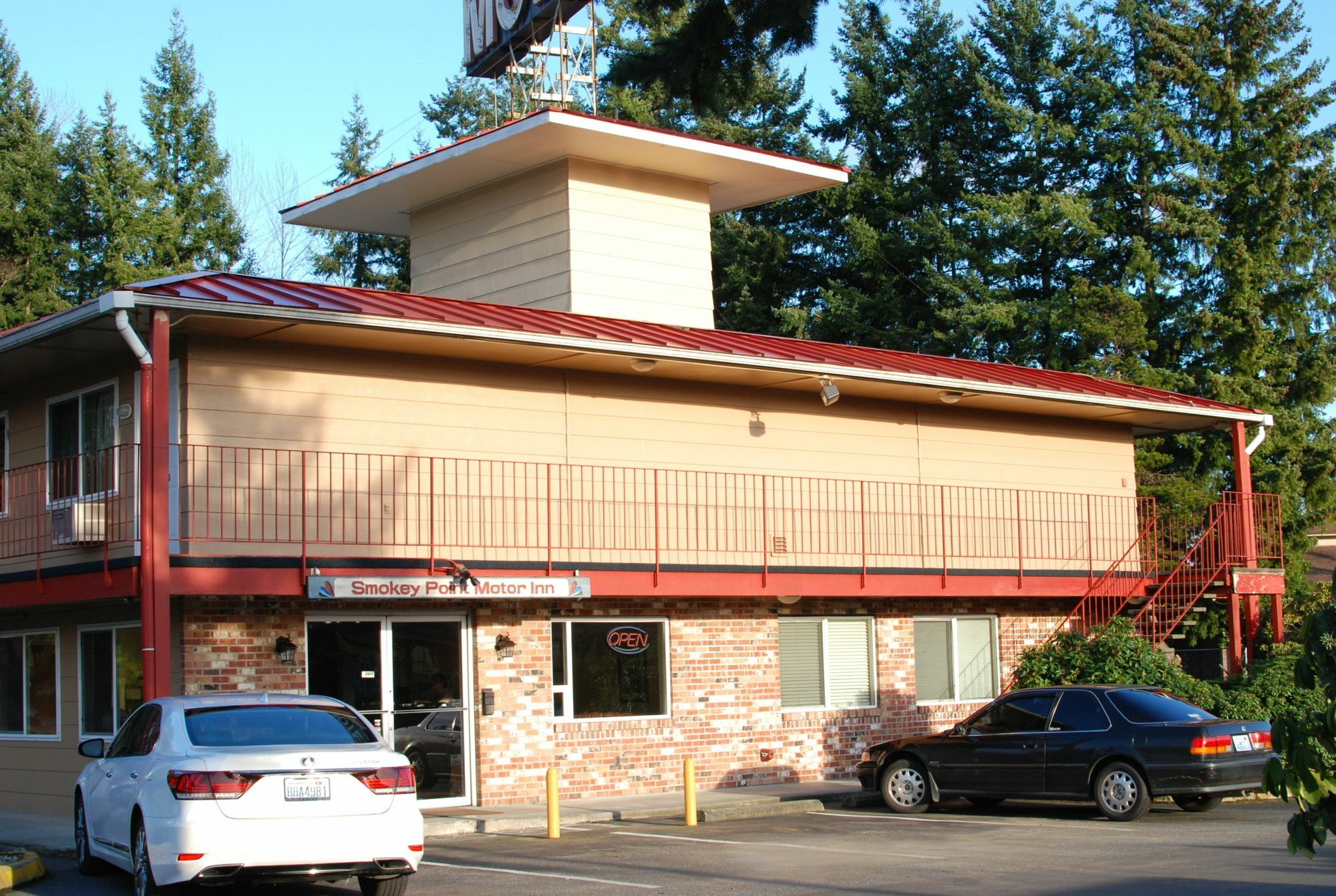 Smokey Point Motor Inn Arlington Exterior foto